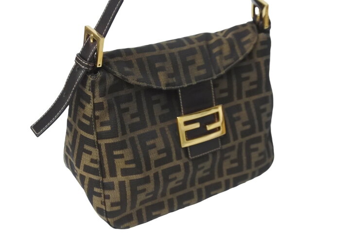 楽天市場】FENDI フェンディ マンマバケット ハンドバッグ ズッカ柄 FF  