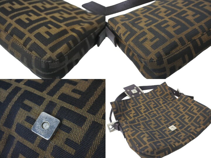 楽天市場】FENDI フェンディ マンマバケット ハンドバッグ ズッカ柄 