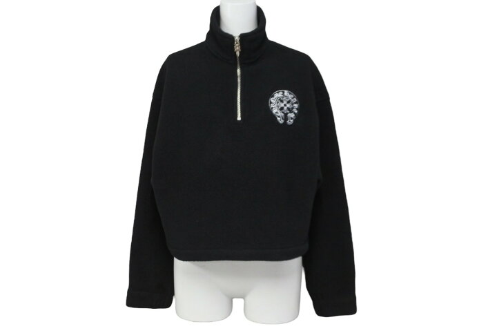 楽天市場】CHROME HEARTS クロムハーツ ダガーハーフジップ フリース 
