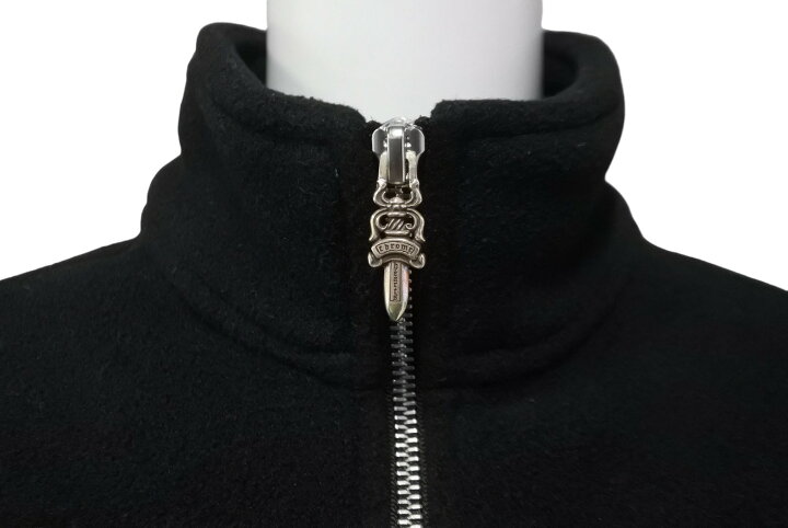楽天市場】CHROME HEARTS クロムハーツ ダガーハーフジップ フリース 