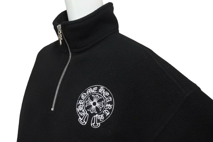 楽天市場】CHROME HEARTS クロムハーツ ダガーハーフジップ フリース 