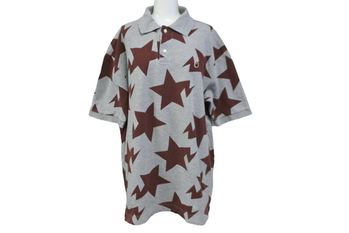 楽天市場】A BATHING APE アベイシングエイプ Star スター ポロシャツ 