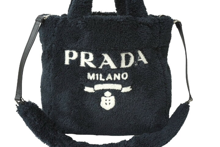 楽天市場】PRADA プラダ テリー ミニトート 2wayハンドバッグ 
