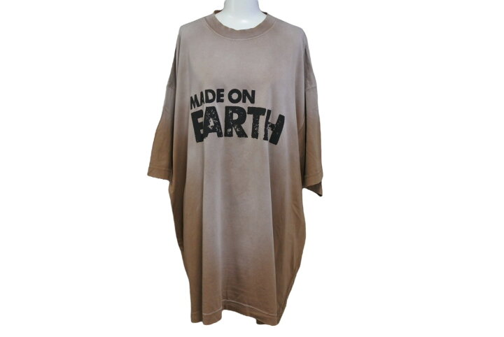 楽天市場】極美品 VETEMENTS ヴェトモン 半袖Tシャツ ダメージ加工 