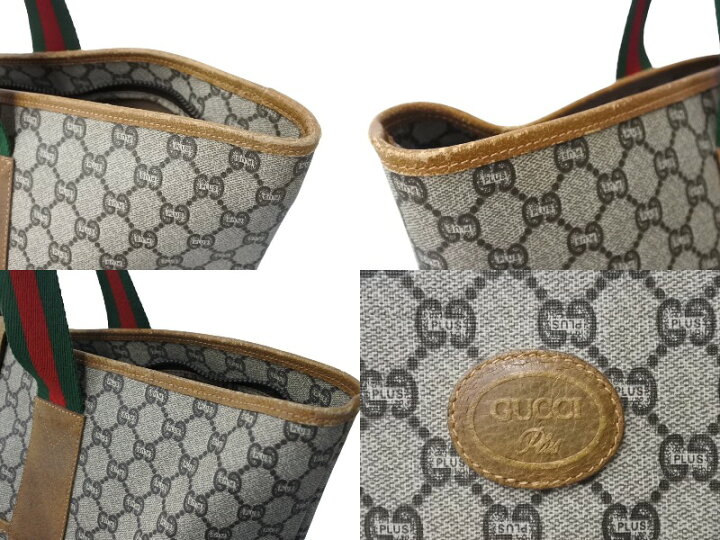 楽天市場】GUCCI グッチ トートバッグ オールドグッチ シェリーライン 