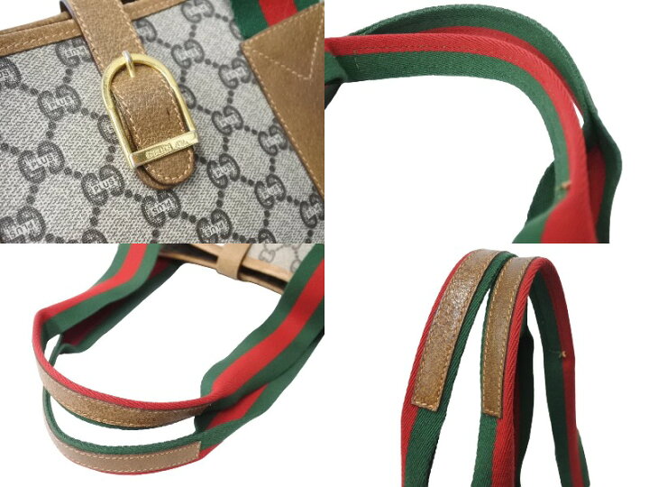 楽天市場】GUCCI グッチ トートバッグ オールドグッチ シェリーライン 