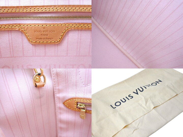楽天市場】LOUIS VUITTON 新型 ルイヴィトン ネヴァーフルMM ローズ 
