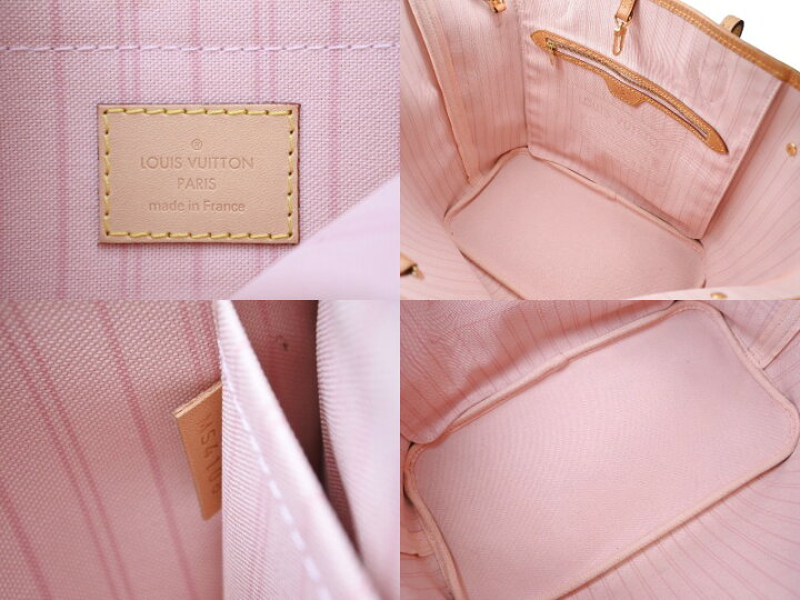 楽天市場】LOUIS VUITTON 新型 ルイヴィトン ネヴァーフルMM ローズ 