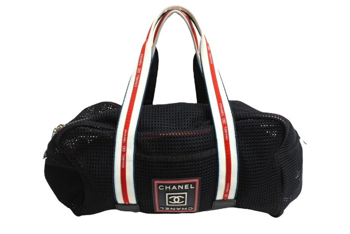 楽天市場】【極美品】CHANEL シャネル スポーツライン ハンドバッグ 