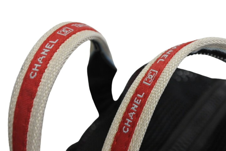 楽天市場】【極美品】CHANEL シャネル スポーツライン ハンドバッグ 