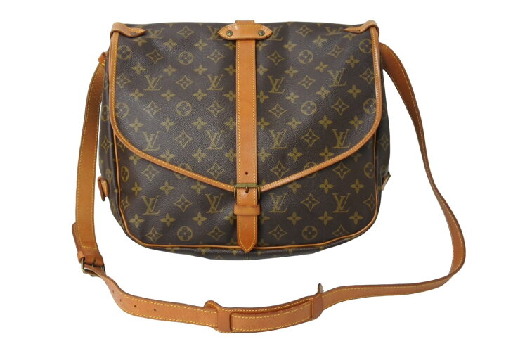 楽天市場】Louis Vuitton ルイヴィトン ソミュール35 ショルダーバッグ 