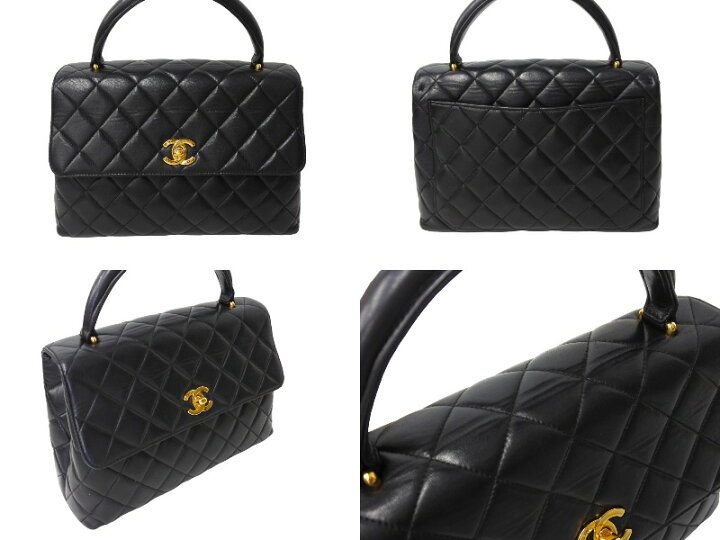 楽天市場】CHANEL シャネル マトラッセ ハンドバッグ スモール ケリー  