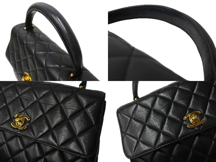 楽天市場】CHANEL シャネル マトラッセ ハンドバッグ スモール ケリー  