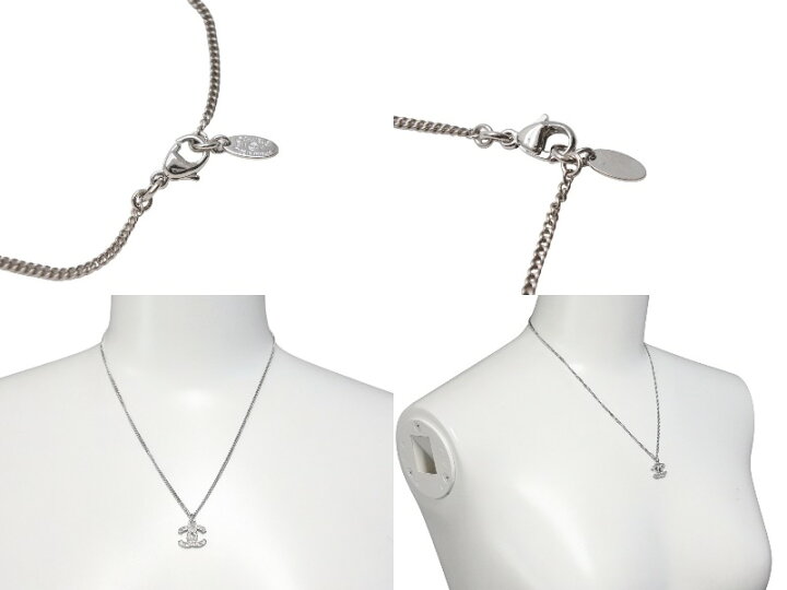 楽天市場】極美品 CHANEL シャネル ココマーク ラインストーン 