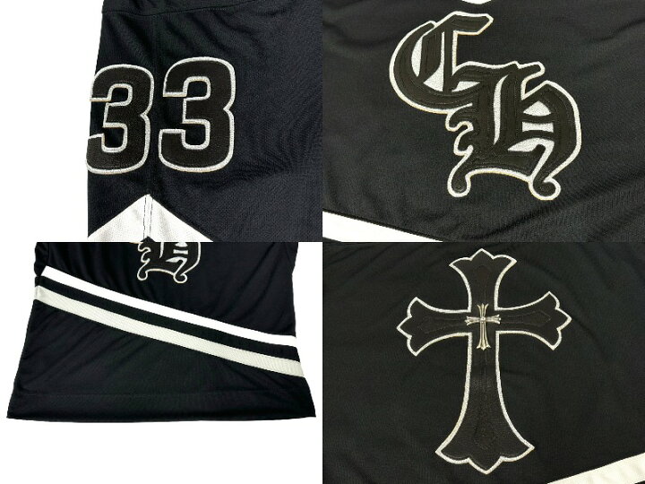 楽天市場】CHROME HEARTS クロムハーツ PPO HOCKEY JERSEY ホッケー 