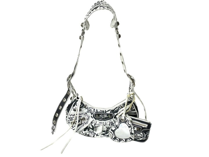 ☆美品☆BALENCIAGA ルカゴールグラフィティショルダーバッグ
