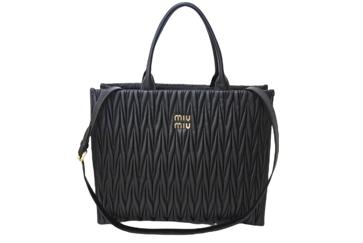 楽天市場】極美品 MIUMIU ミュウミュウ マテラッセ トートバッグ  