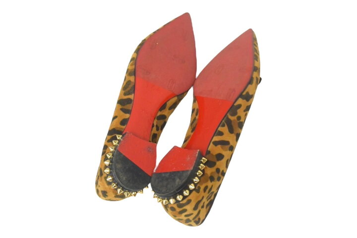 楽天市場】Christian Louboutin クリスチャンルブタン フラット 