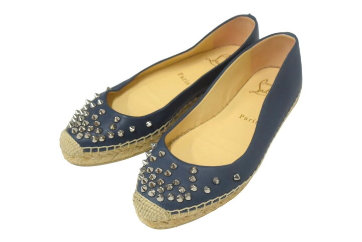 楽天市場】Christian Louboutin クリスチャンルブタン フラット  