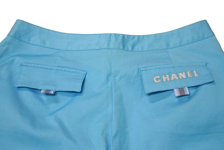 楽天市場】極美品 CHANEL シャネル パンツ サイズ10 ココマーク  