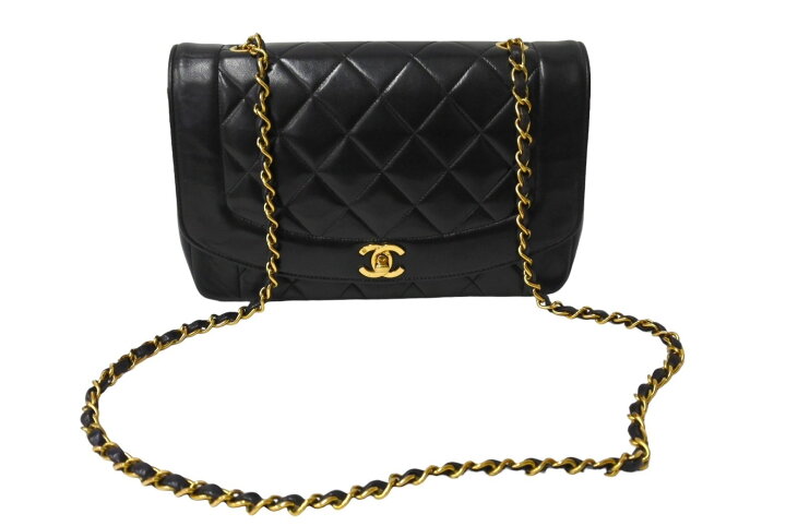 楽天市場】CHANEL シャネル ダイアナ25 マトラッセ チェーンショルダー  