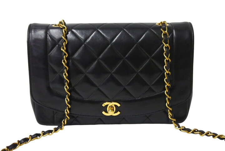 楽天市場】CHANEL シャネル ダイアナ25 マトラッセ チェーンショルダー  