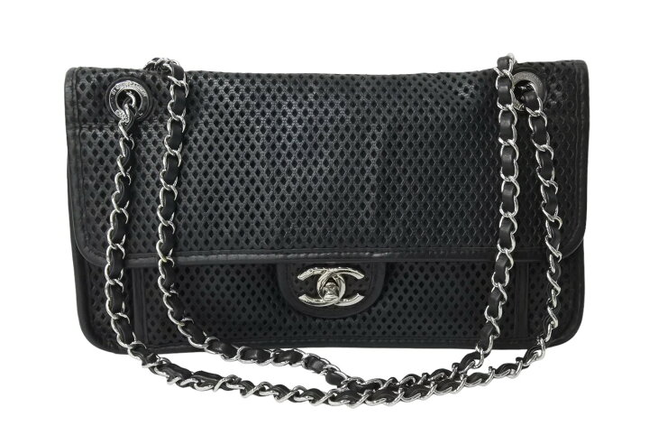 楽天市場】CHANEL シャネル フレンチリビエラ ショルダーバッグ A67652