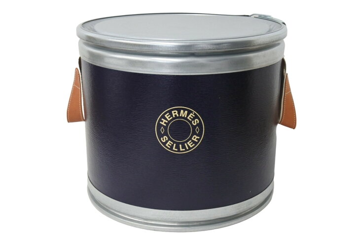 楽天市場】極美品 HERMES エルメス サドルボックス スモール 馬具缶 
