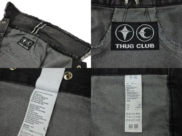 楽天市場】THUGCLUB サグクラブ Tribal Denim Jacket トライバルデニム