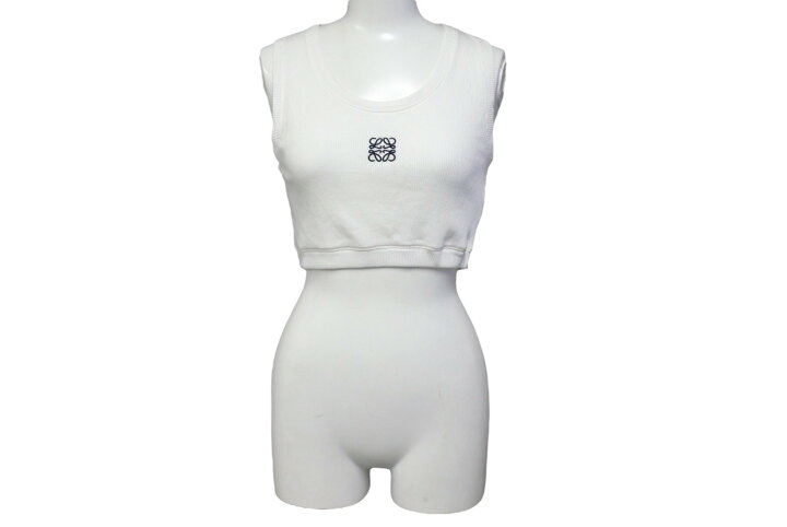 楽天市場】LOEWE ロエベ タンクトップ ノースリーブ 刺繍ロゴ入り  