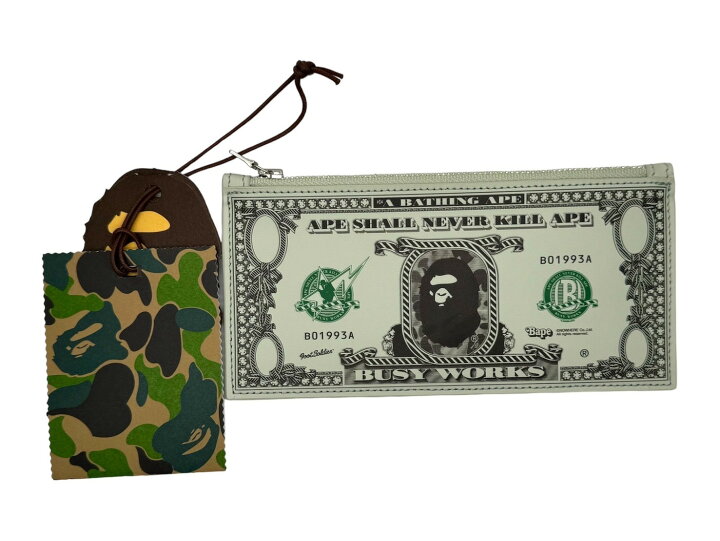 楽天市場】新品未使用 A BATHING APE アベイシングエイプ ポーチ 