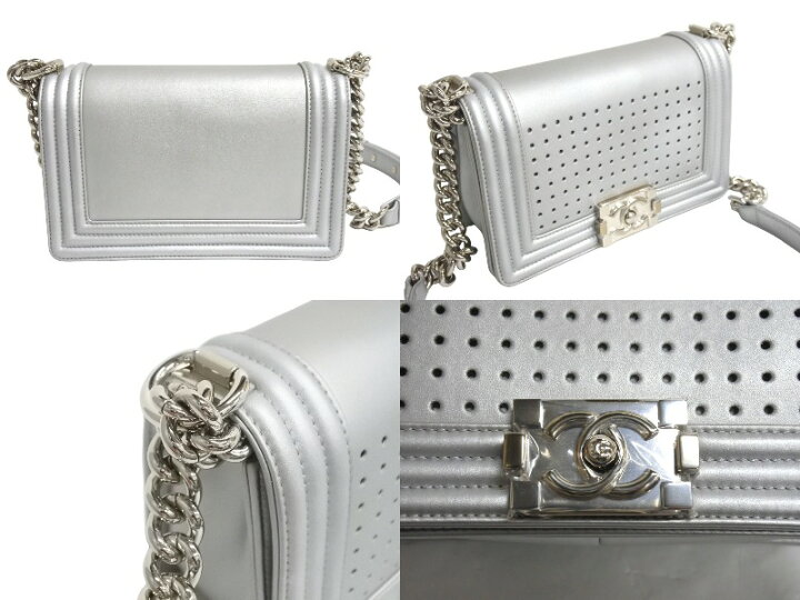 楽天市場】CHANEL シャネル ボーイシャネル チェーンショルダーバッグ  