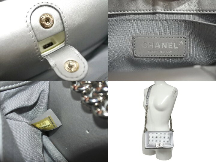 楽天市場】CHANEL シャネル ボーイシャネル チェーンショルダーバッグ 
