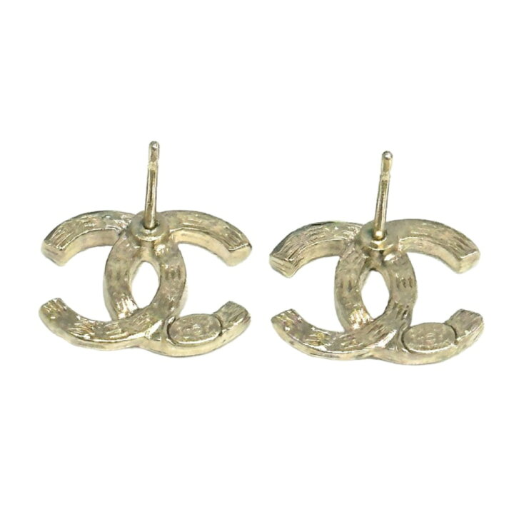 楽天市場】[USED/中古]CHANEL シャネル ピアス ココマーク ライン 