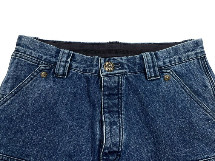 楽天市場】CHROME HEARTS クロムハーツ デニムカーペンターカットオフ 