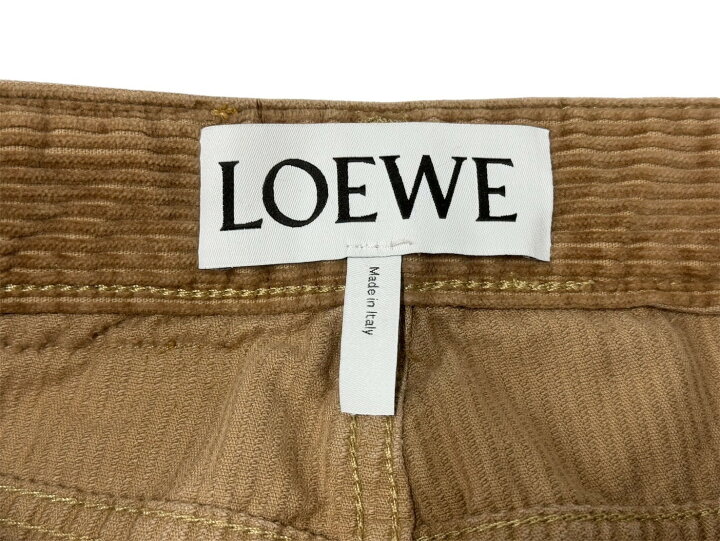 楽天市場】【美品】ロエベ LOEWE パンツ ロングパンツ コーデュロイ 