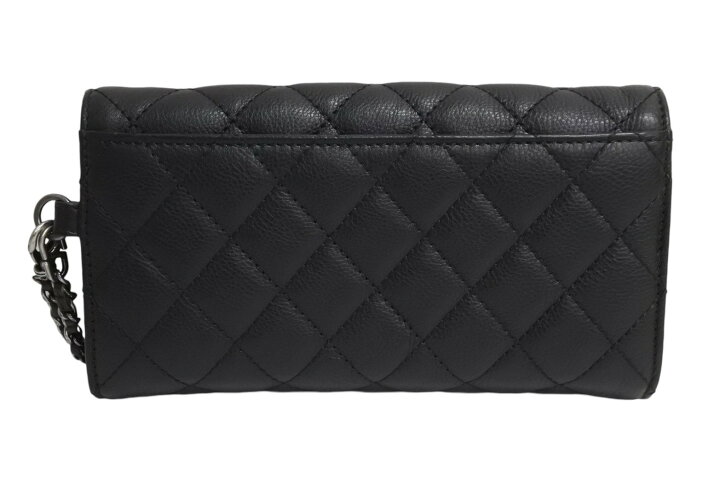 楽天市場】極美品 CHANEL シャネル マトラッセ チェーンウォレット 長  