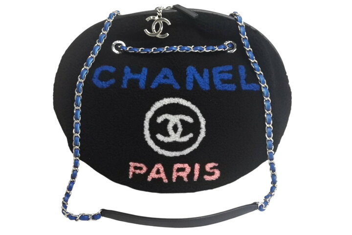 楽天市場】極美品 CHANEL シャネル ドーヴィル ラウンド チェーン 