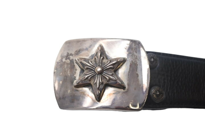楽天市場】CHROME HEARTS クロムハーツ ミリタリー スター ベルト  