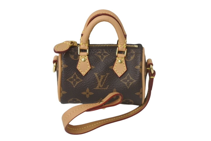 楽天市場】美品 Louis Vuitton ルイヴィトン バッグチャーム マイクロ 
