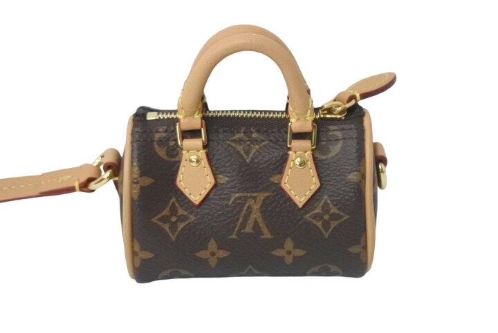 楽天市場】美品 Louis Vuitton ルイヴィトン バッグチャーム マイクロ 