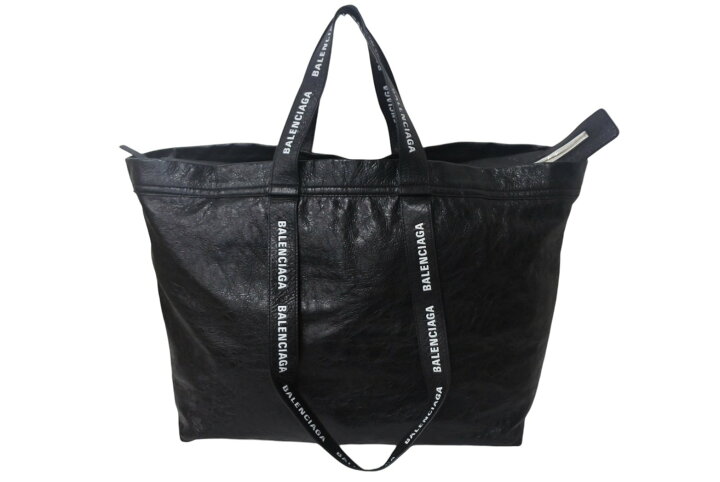 楽天市場】極美品 BALENCIAGA バレンシアガ キャリー ショッパー 2WAY 