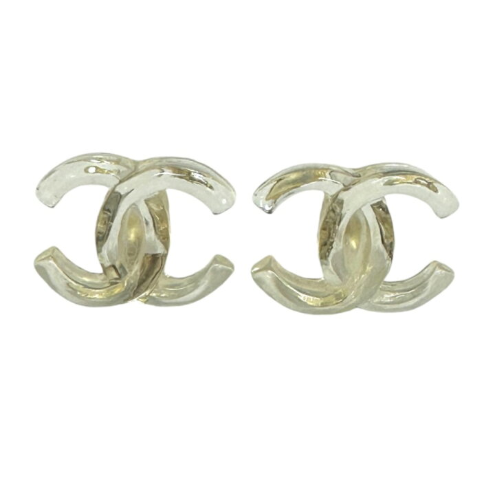楽天市場】[USED/中古]CHANEL シャネル ピアス ココマーク クリア  