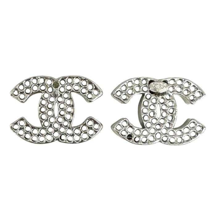 楽天市場】[USED/中古]CHANEL シャネル ピアス ココマーク パンチング  