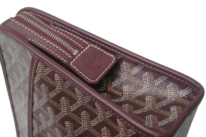 楽天市場】極美品 GOYARD ゴヤール ジュバンスMM ポーチ クラッチ 