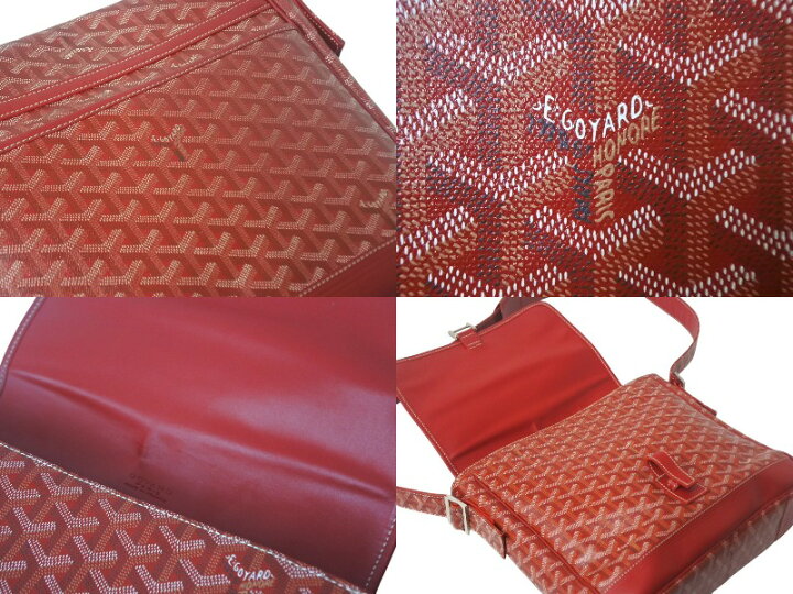 楽天市場】極美品 GOYARD GRAND BLEU MM ゴヤール グランブルーMM 