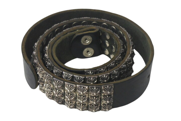 楽天市場】CHROME HEARTS クロムハーツ TRIPLE ROW PYRAMID STUDS 3連  