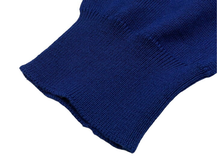 楽天市場】美品 ISAIA イザイア ウール ニット ブルー 青 刺繍 長袖  