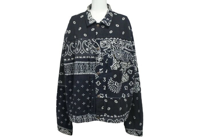 楽天市場】KAPITAL キャピタル バンダナ リバーシブル シャツ  