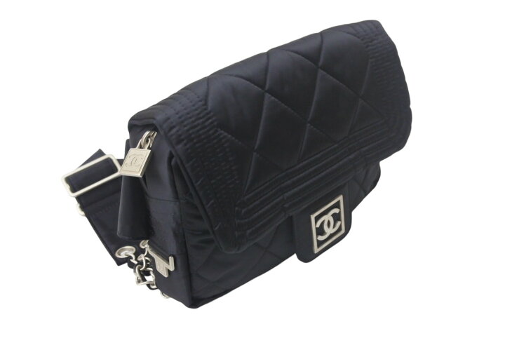 楽天市場】CHANEL シャネル ココマーク スポーツライン キルティング 